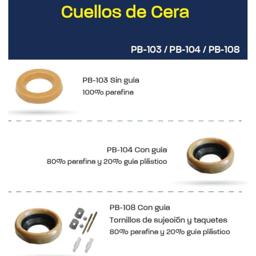 Cuello de cera con guía 14 Imagen adicional