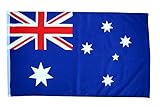High Supply 3x5 Australia Flag with 100% Polyester Fabric, Two Brass Grommets, and Double Stitched...