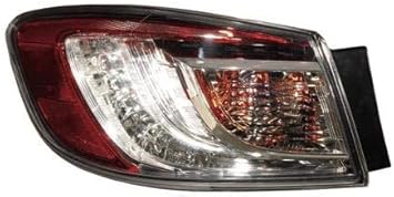 Amazon Com Go Parts For 2010 2013 Mazda 3 Mazda3 Rear Tail Light Lamp Assembly Lens Cover Left Driver Bbm5 51 160g Ma2800146 Replacement 2011 2012 Automotive