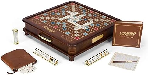 Amazon.com: Winning Solutions Scrabble Luxury Edition Board Game : Toys &  Games