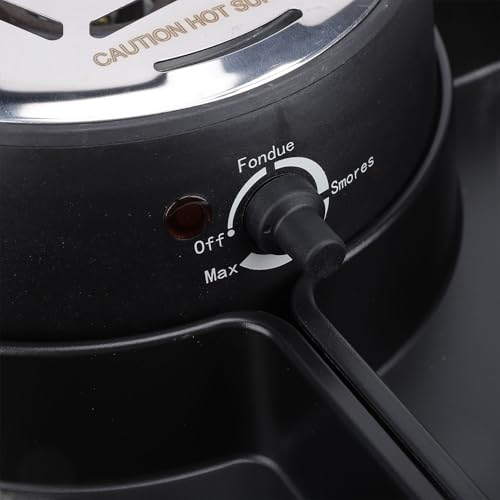 Máquina eléctrica 2 en 1 para smores con acero inoxidable miniatura 7