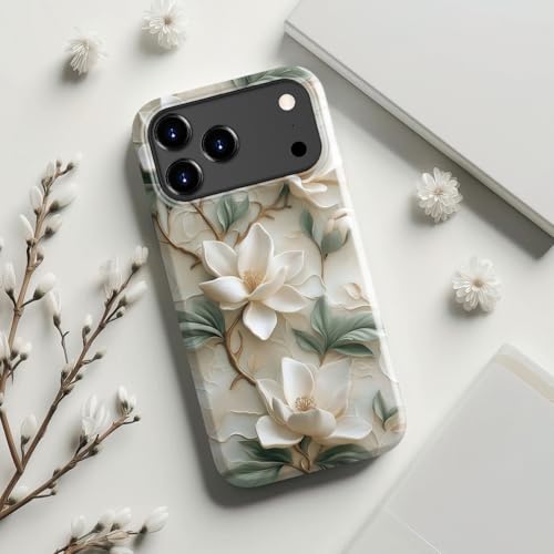 Coque iPhone 17 Pro Max fleurs magnifiques protégeant sans s'écailler