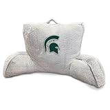 NCAA Michigan State Spartans Faux Fur Logo Backrest