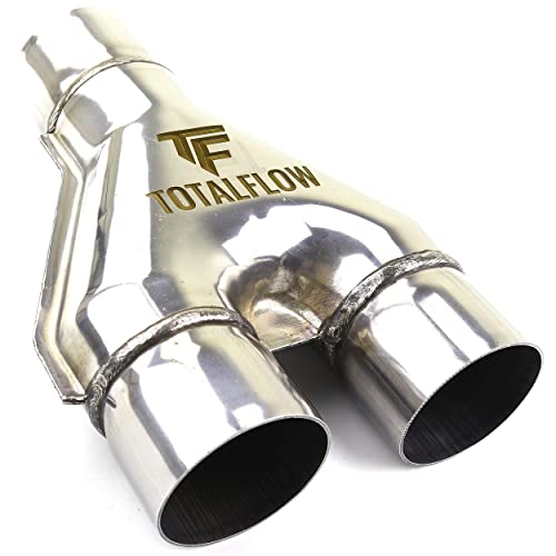 Totalflow Tf-Sy2020 409 Stainless Steel 2 Inch Y-Pipe-2" Single / 2" Dual (Inner Diameter) #TOP1