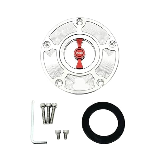 Bouchon réservoir carburant gaz moto alu sans clé pour 650NK 400GT 450SR