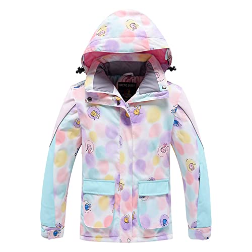 Image of Girls /Boys Snowsuits Hooded Insulated Windproof Winer Coats Ski Jacket Snow Pants Set