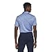 adidas Men's Jacquard Polo Shirt, Blue Fusion, Small