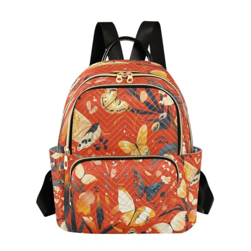 Sac à dos papillons aquarelle idéal pour les sorties de week-end des ados