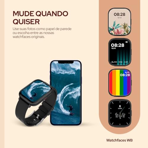 WB SmartWatch tela 1,85
