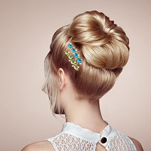 9 Pcs Cat Hair Clips Cute Metal Glitter Crystal Cat Hairpin Fashion Sweet Kitty Barrettes, Gifts For Women Girls #TOP6