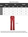 xxxiticat Women's Lace Up PU Leather Pants Chic High Waist Hollow Out Drawstring Bandage Cut Out Faux Leather Trousers(RE,S) Red