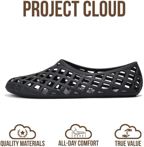 Project Cloud Jelly Shoes Women - Lightweight & Water-Resistant Women's Flats Sandals - Non Slip Womens Shoes - Perfect Summer Jelly Flats for Women 2026 (Jellz) - Image 4