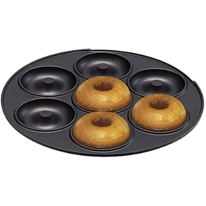 Bestron 3-in-1 Waffeleisen, Waffeleisen mit 3 auswechselbaren Backplatten: Waffel-, Donut- und Cake Pop, inkl. Backampel & Antihaftbeschichtung, 700 Watt, Farbe: Mint – Bild 7