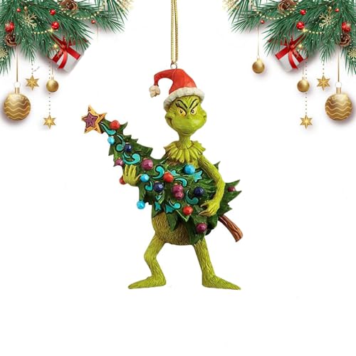 Christmas Ornaments, hängende Ornament, Weihnachtsbaumschmuck,Harz...