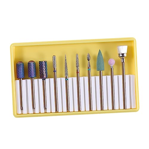 Têtes de ponceuse pour manucure Mipcase kit complet art des ongles - 7