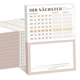 BIROYAL Terminzettel Praxis | 12 x Terminblock | Terminblöcke mit 600 Terminzetteln | DIN-A7 Terminzettel 7 Termine pro Zettel für Ärzte, Heilpraktiker, Physio, Massage, Studios, Kosmetik