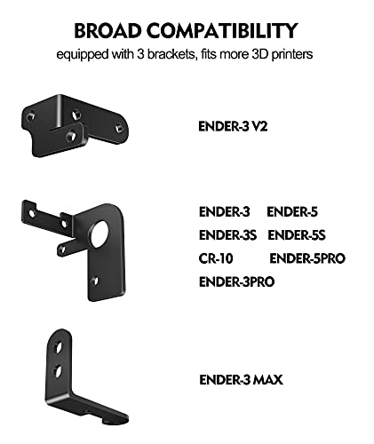CREALITY CR Touch Auto Bed Leveling Kit, Upgrade Level Sensor for Ender 3 v2/ Ender 3/ Ender 3 Pro/Ender 5/Ender 5 Pro/CR10 3D Printer with 32 bit V4.2.2/V4.2.7 Mainboard