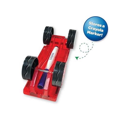 Image of Crayola PIP-Mobiles Rolling Chassis Accessory for Magnetic Building Tiles - Add Wheels to Crayola PIP-Tile Sets - STEM Learning Toy for Kids Ages 3+ - Creative Educational Travel Toy - 2-Pack (Bold)