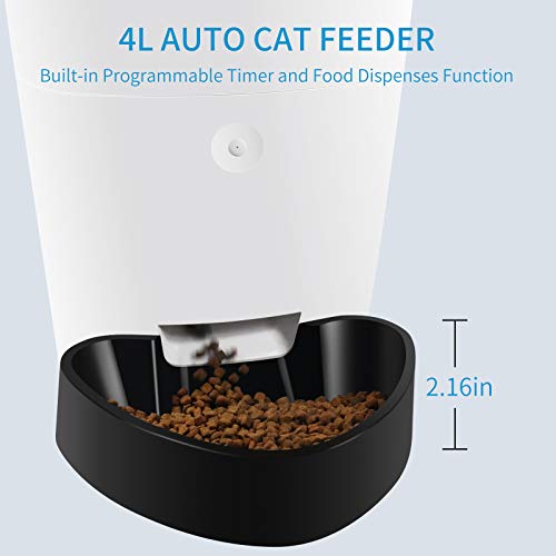 ELSPET-Automatic-Cat-Feeder-4L-Auto-Pet-Dry-Food-Dispenser-with-Silicone-Mat-Portion-Control-1-8-Meals-per-Day-10s-Voice-Recorder-for-Small-Medium-Pets