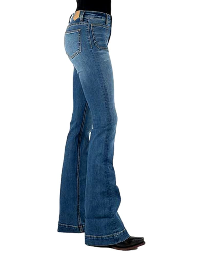 Tin Haul Western Jeans Womens Libby 27 Short Blue 10-054-0595-0104 BU