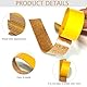 YZROHYI 10 Stück Korkstreifen Hut Selbstklebend 200X20X2 mm,Hutband Innen zum Verkleinern,Korkstreifen Dehnungsfuge,Hut Verkleinerung,Hutband zum Anpassen Der Hutgröße,Huteinlagen für Alle Hutarten
