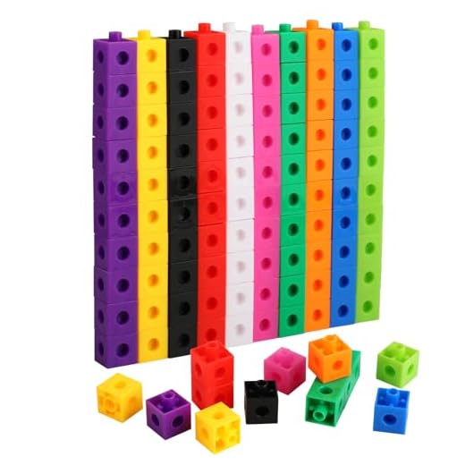 Cubos encajables matemáticos, 100 Bloques numéricos para cálculo, casa de Cubos para calcular, Cubos encajables Escuela Primaria, Bloques de construcción encajables para niños.