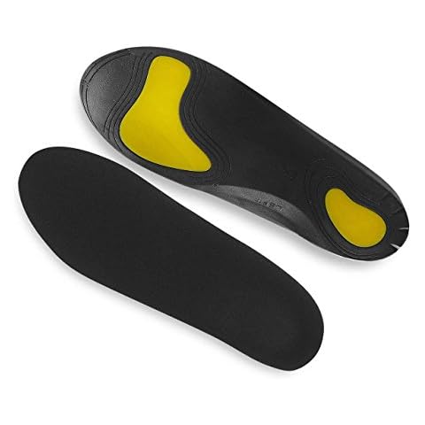Premium Durable Gel PU Orthotic Insoles Full Length with Arch Supports, Metatarsal and Heel Cushion for Over Pronation and Plantar Fasciitis Treatment (S:UK6-7; EU 39-41) Cover