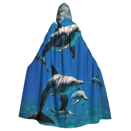 Cape à capuche dauphin drôle partagez la joie de vous déguiser ensemble
