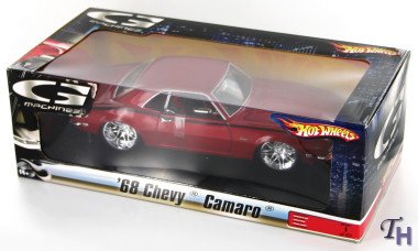 Hot Wheels G-Machines 1:18 1968 Chevy Camaro (Red) : Amazon.sg: Toys