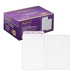Bonfasvo Katalog-Umschläge selbstklebend, 300 Stück