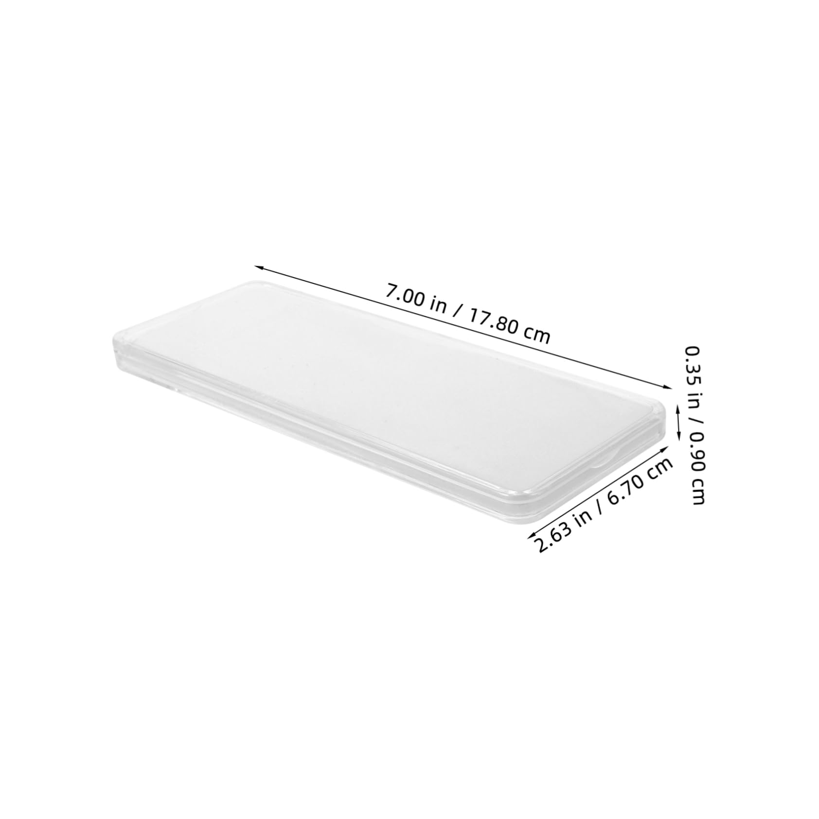 VANZACK Portable Coin Storage Box Plastic Coin Organizer with Solid Construction Multi Function Display Case for Coin Collectors and Practical Coin Holder Accessory