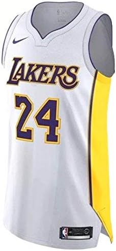 Amazon コービー ブライアント ユニフォーム ジャージ レイカーズ ナイキ Nike Nba ホワイト オーセンティック 選手着用仕様 アソシエーションエディション 48 並行輸入品 Nike ナイキ スポーツ アウトドア