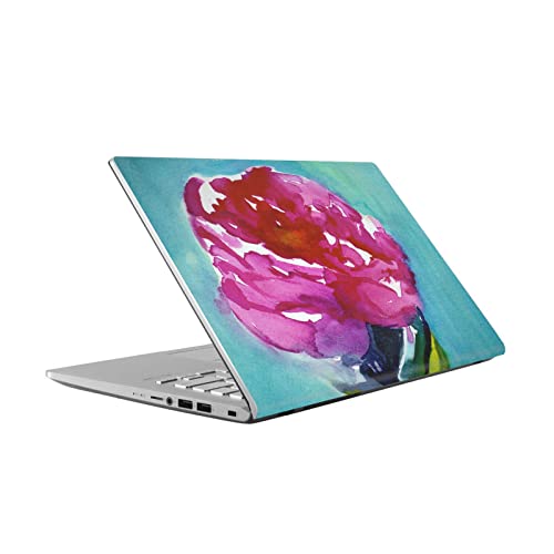Sticker ASUS Vivobook 14 X409FA protège rayure capot fleur
