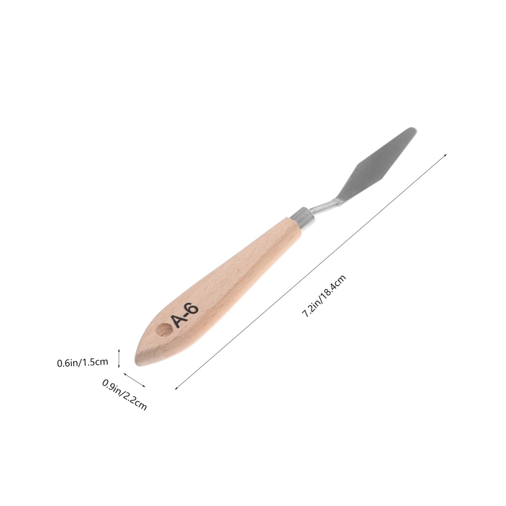 HAPINARY Painting Knife Set 7pcs Palette Knives Art Spatulas Oil Painting Scrapers Stirring Shovels Drawing Tools