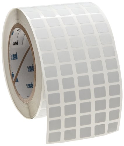Étiquette Brady THT-12-428-10 grise adhésive haute résistance pour marquage technique durable