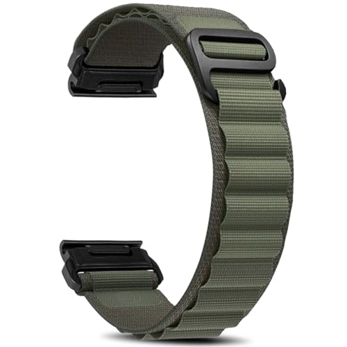 Niboow QuickFit 26mm Strap for Garmin Fenix 8 51mm/Fenix 7X Pro Solar/Fenix 7X/Fenix 6X/Fenix 6X Pro/Fenix 5X Puls