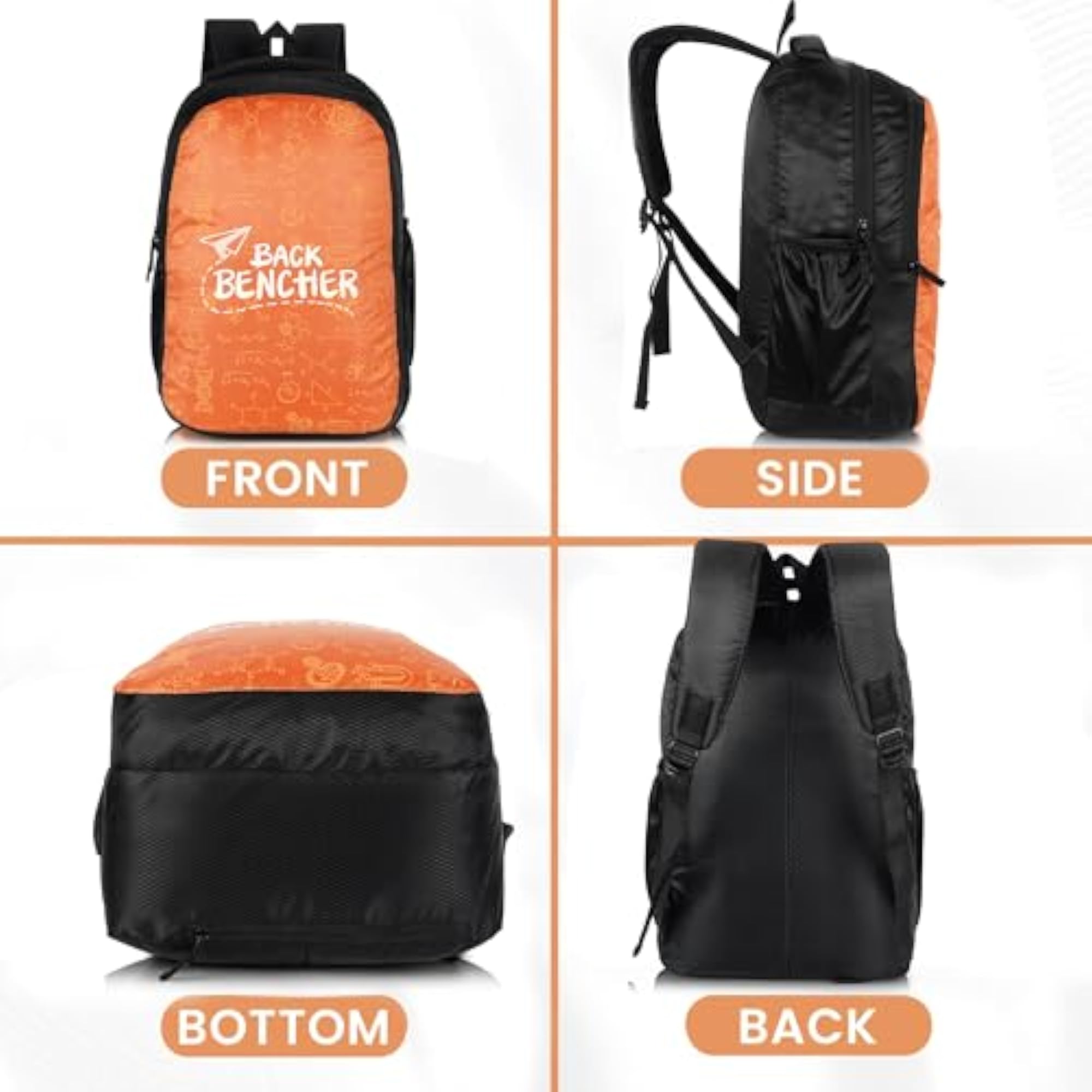 35L Backpack, Spacious Travel & Laptop Backpack