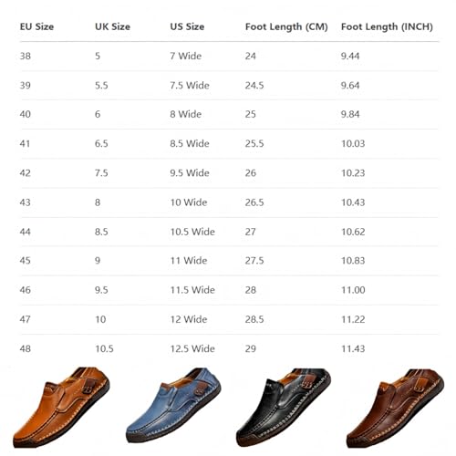 Enjerr Mens Orthopedic Walking Shoes Ideacloth Shoes for Men Comfort Waterproof Fashion Driving Leather Slip-On Loafers3
