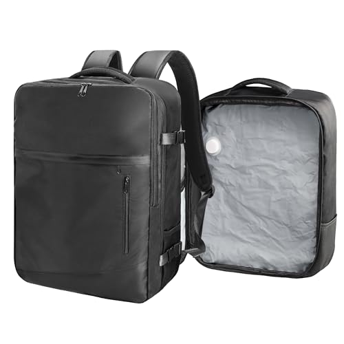 SUOCO Travel Backpack with Vacuum Bag