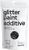 Rápido y fácil de usar: simplemente agregue la cantidad deseada del aditivo de pintura de brillo a su pintura o barniz a base de agua, mezcle y aplique para ver que suceda la magia brillante. Con muchos colores vibrantes y brillantes para elegir, se echará a perder la opción; Increíble si se agrega a un esmalte claro, solo agregue 50 g por litro / galón de cuartos de galón
