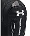 Under Armour Unisex-Adult Hustle 6.0 Backpack, (002) Black/Black/White, One Size Fits Most