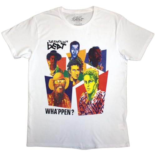 T-shirt The English Beat Wha'ppen col rond anti-déformation pour le quotidien