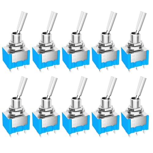 Mini interrupteur à bascule 3 positions ON-OFF-ON 6Pin 250V pour circuit imprimé