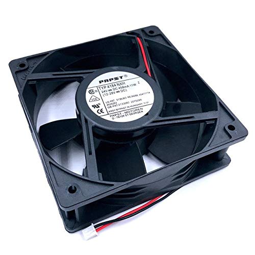 Ventilador 24V DC 120x120x38, EBM PAPST 4184NXH, Hilos