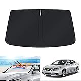 KUST Custom Fit Windshield Sun Shade for 2013-2018 Nissan Altima Sedan Sunshade Foldable Sun Visor Protector Blocks UV Rays Keep Your Car Cooler