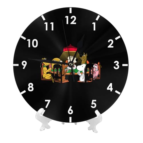 掛け時計 スヌーピー 北欧 壁掛け時計 静音 自宅 寝室 部屋飾り 贈り物 インテリア 大数字 直径25cm 非電波 アニメ グッズ キャラクター かわいい プレゼント