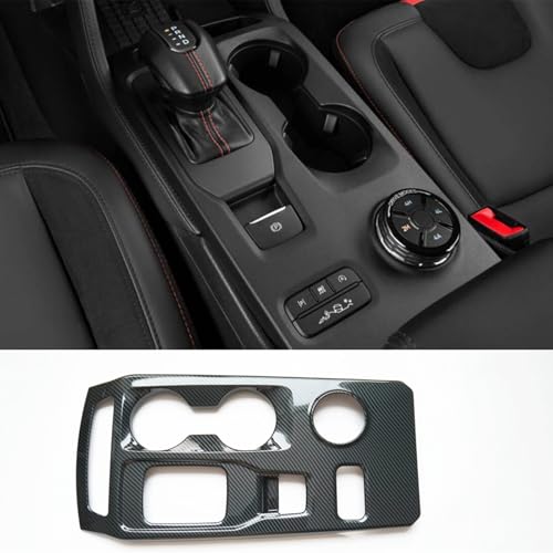 ZiWen Interior Trims Sport Gear Panel Center Console Cover Accessories for Ford Ranger Everest 2024 2025 (B-Raptor)
