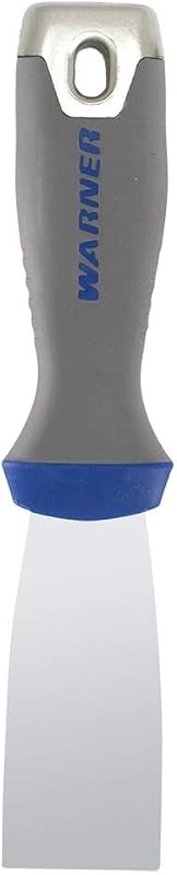 Warner 90660 - Espátula para masilla ProGrip Flex de 1-1/2", acero inoxidable con tapa de martillo