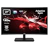 Acer ED270UP Gaming Monitor 27 Zoll (69 cm Bildschirm) WQHD, 165Hz DP, 144Hz HDMI, 1ms (VRB), 2xHDMI 1.4, DP 1.2, DP AdaptiveSync, HDMI VRR, Schwarz