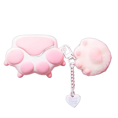 �����Ή�AirPods Pro�Ή� �P�[�X �L ���� �ʔ��� �l�R���� �z���C�g �s���N ������� �V���v�� �n�� ���� 3D �f�U�C�� ���킢�� �Ή��G�A�[�|�b�Y�v���p�� �Ή�AirPods Pro�p�� �ی� �g�уP�[�X (�Ή�AirPods 1/2